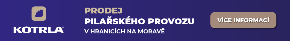 Prodej zavedené pily v Hranicích na Moravě - firma KOTRLA a.s.